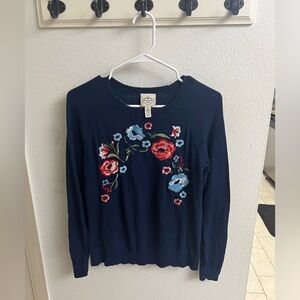St John’s Bay blue sweater - size M